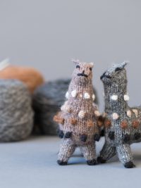 alpagas tricotés / knitted alpaca soft toy