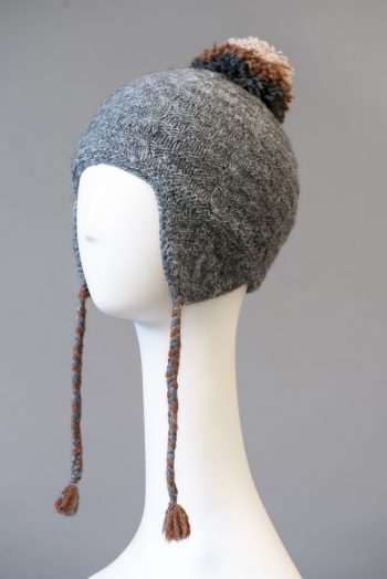 tuque andine avec pompon amovible / andean hat with removable pompom