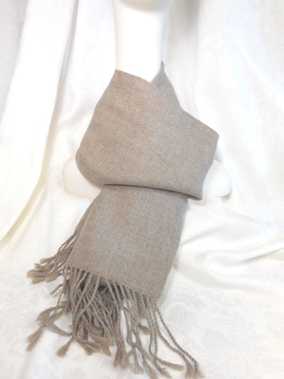 écharpe tissée / wide woven scarf